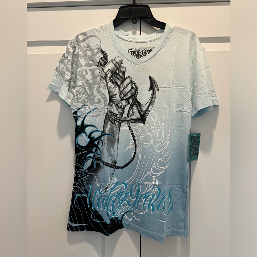 Brand new True Love False Idols v-neck tshirt